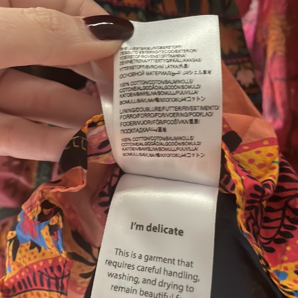 Farm Rio Mixed Patchwork Mini Dress - Picture 7 of 10